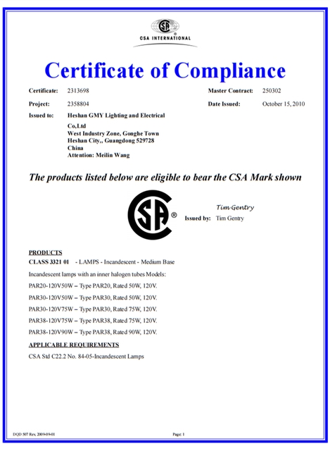 Certificate 1