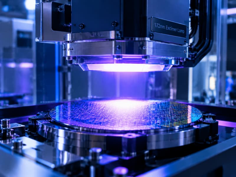 172nm准分子灯——从表面清洁到纳米制造